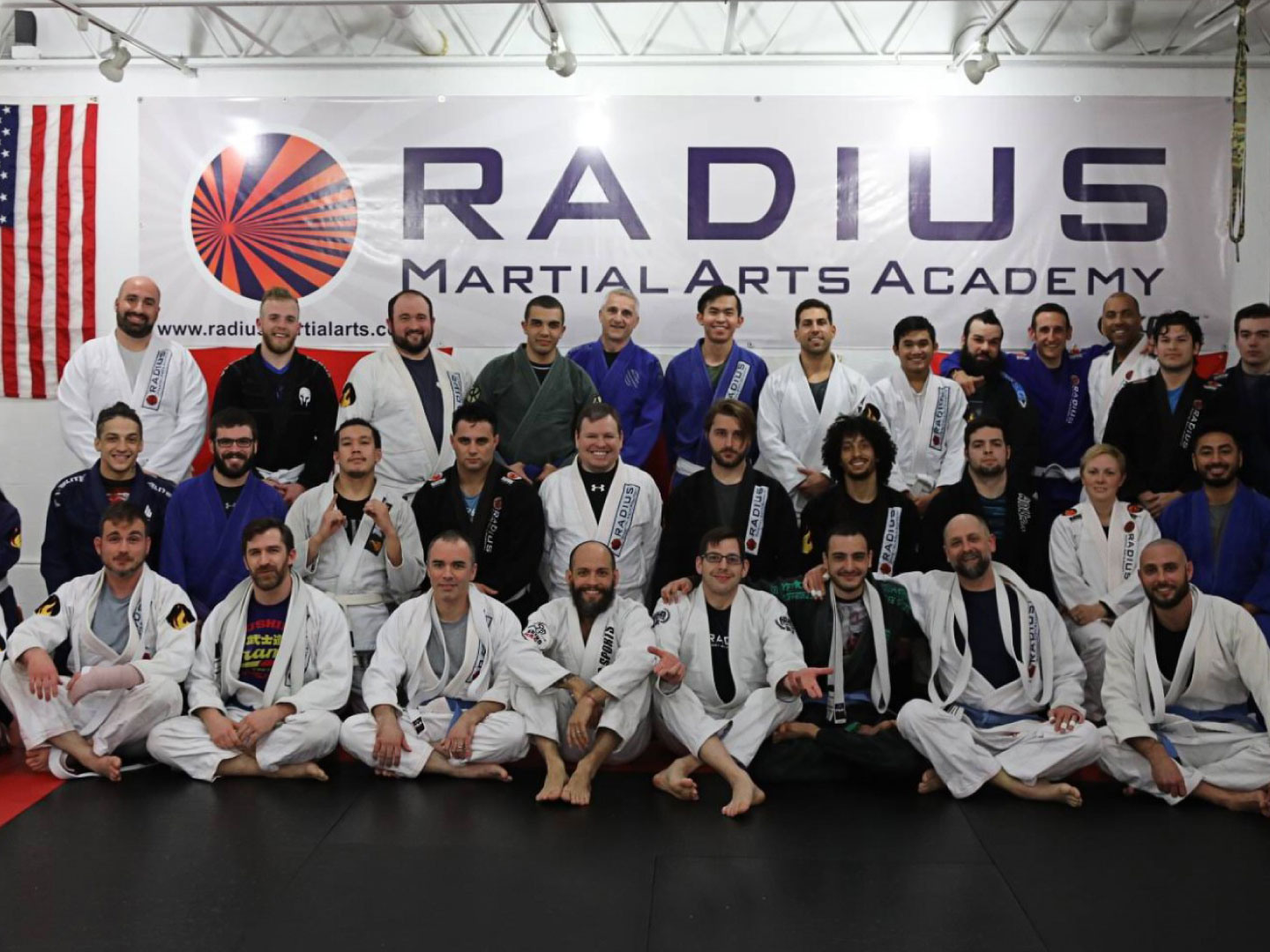 Training at Radius Martial Arts
